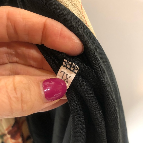 Never Worn Black Floral Halter Maxi Dress Pink - Picture 7 of 14